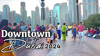 Burj Khalifa Sourounding: Exploring Downtown Dubai, 2024 Walking tour