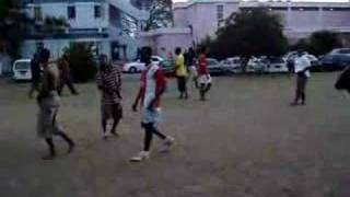 Damar Evelyn And Friends Playing Football Part 2