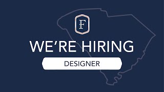 We're Hiring | Designer