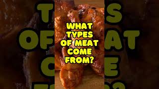 Do You Know What Types of Meat Come from Animals?