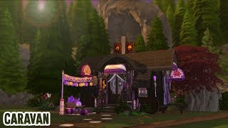 FORTUNE TELLER'S CARAVAN | The Sims 4 Speed Build