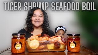 @MsDiversity3  LAVA SAUCE REVIEW | TIGER SHRIMP SEAFOOD BOIL | RATING LAVA SAUCE | @Shai.b