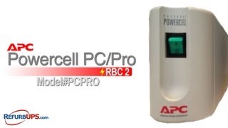 RBC2 Battery Replacement for APC Powercell PC/Pro