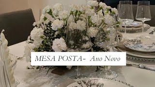 Mesa posta de Ano Novo - Réveillon | MULHERES ATUAIS