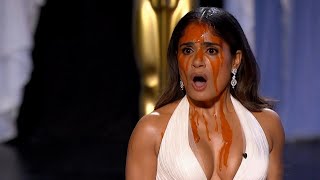 Salma Hayek - Unexpected Oscar Feast