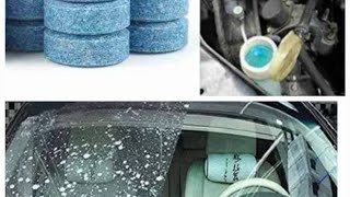 Windshield Glass Washer Tablets/ The Ultimate Windshield Cleaner Tablet Experience