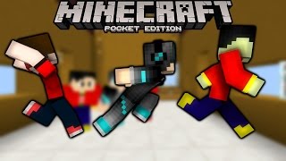 Parkour Macam Apa Ini?? w/JustNap, AuzaNaufal - Minecraft PE Multiplayer Indonesia #5