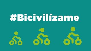 Con 4 y 2 ruedas, todas y todos tenemos los mismos derechos en la vía - #Bicivilízame