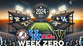 SEC Football 2024 Week 0 Predictions: The Calm Before The Storm