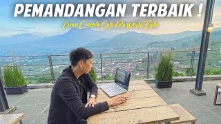 REVIEW CAFE DIATAS AWAN PALING KEREN ! CONCRETE CAFE BATU