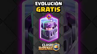 EL MEGACABALLERO EVOLUCIONADO LLEGA GRATIS A CLASH ROYALE! 🤯 #clasroyale