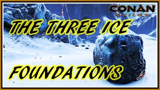 Conan Exiles : The three ice foundations  (Die drei Eiswürfel) Easter Egg ???