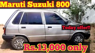 Low price Second hand Maruti Suzuki 800 car for sale | Today offer | RK Vehicles