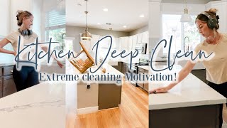 Ultimate Kitchen Deep Clean! / Deep dive into cleaning this messy kitchen!