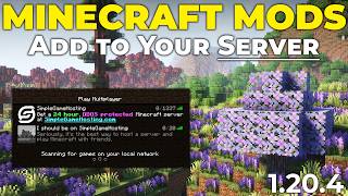 How To Add Mods to a Minecraft Server in 1.20.4