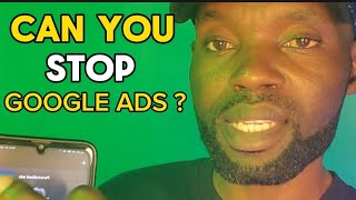 How To Stop Google Ads On Your Account.