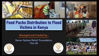 Distribution of Food Packs to Flood Victims in KENYA