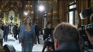 Balmain - Women's ready to wear show Spring/Summer 2018 in Paris (with interviews)