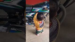 bike ki sfai#shortvideo #viral