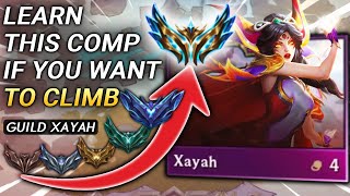 How I climbed to TOP 10 CHALLENGER with this comp! GUILD XAYAH | TFT Set 7.5 - 12.18