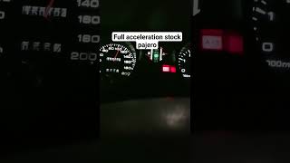 Pajero Gen2 Full acceleration with TC locking #pajeroclub  #mitsubishipajero #stock