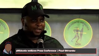 Floyd Shivambu - uMkhonto weSizwe Press Conference