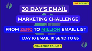 "Zero To 1M Emails in 30 Days Challenge" Sponsored by No Limit Emails