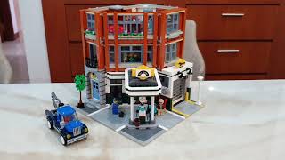 LEGO Creator Expert Modular Corner Garage 10264 | Speed Build