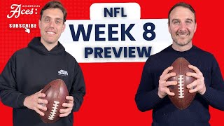 🏈 Aces NFL Show: Week 8 Preview!