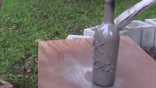 DIY Halloween voodoo bottle