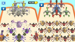 Choo Choo Train Monster vs Scorpion Train, Merge Monster Train Battle, New Choo Choo Charles Game