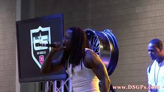 Ace Hood performing "Hustle Hard" live at the ATL Dub Car Show 2k11