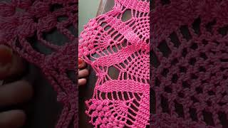 crochet pinkdoily@tamilselvinallakumar3462 #crochet #crochetprojects #crochetdoily