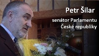 Petr Šilar, senátor Parlamentu České republiky, přebírá Cenu PŘÍSTAV 2013