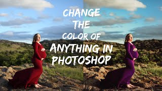 Change the color of anything in Photoshop #Shorts | Teal Garcia