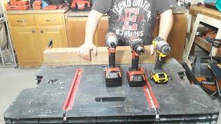 Unboxing my new Milwaukee M18 brushless drill/driver. PT 2