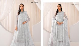 MAHEER UNSTITCHED FORMALE COLLECTION BY ZARIF {2024}.Details Video