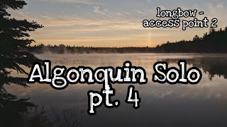 What Doesn't Kill You, Makes You Wiser - Algonquin Solo Pt.4