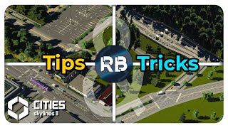 4 ROAD BUILDER Tips & Tricks to Boost your CITIES SKYLINES Gameplay!!