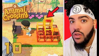 Building MY OWN TOWN SQUARE | Animal Crossing: New Horizons - Part 10