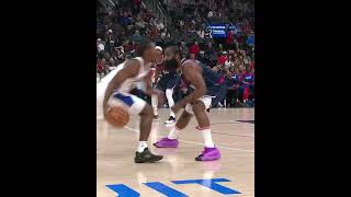 MAXEY for the tough jumper over HARDEN     #nba #basketball