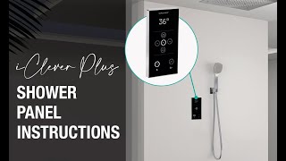 iClever Plus Shower panel Instructions. Digital Thermostatique Shower Panel.