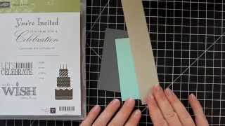 Start-to-Finish Sunday #13 - Masculine (ish) Birthday Card - featuring Stampin' Up!