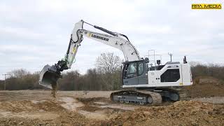 World's first Liebherr R934 excavator with factory-integrated machine control system