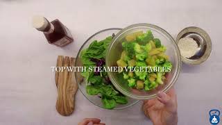 Broccoli and squash salad