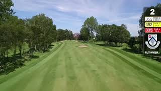 Whitefield Golf Club Hole two flyover