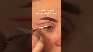 #shorts Europia eye makeup tutorial #shorts #maddy #casier #europhia #explorepage #eyeshadow #eyes