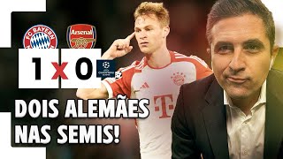 BAYERN ELIMINA O ARSENAL E ESTÁ NAS SEMIFINAIS. TEREMOS FINAL ALEMÃ?