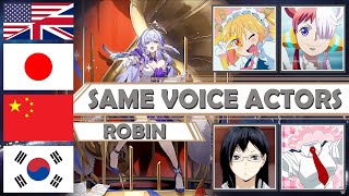 Honkai: Star Rail - Robin ALL Language Voice Actors, Same Anime & Game Characters