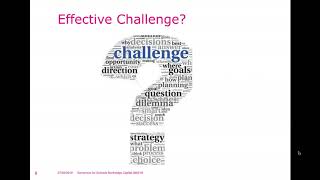 Webinar: Effective questioning and challenge